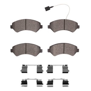 Ram Promaster 1500 Brake Pads - Front - R1 Concepts - Semi Met - `14-`22
